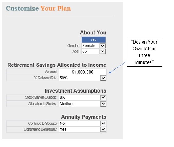 building your retirement income